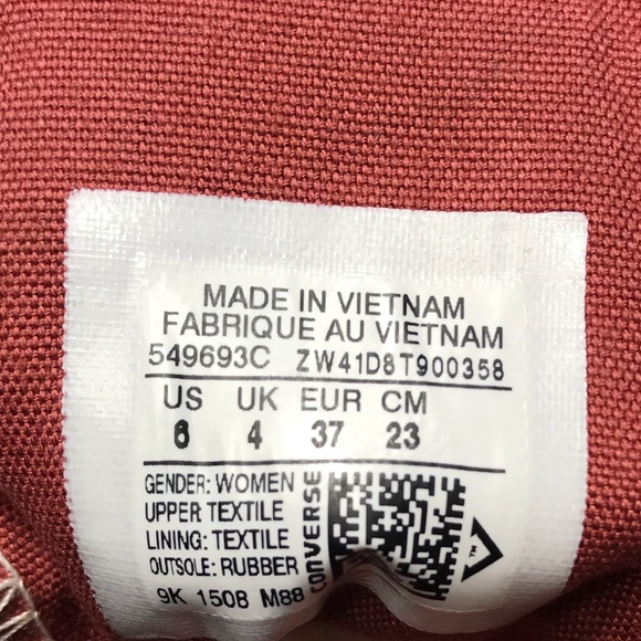 Converse Chuck Taylor Fancy Missoni BluePink Women - Picture 6 of 8